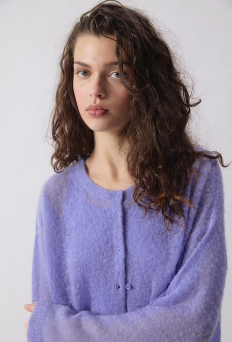 American Vintage Bodyrow Cardigan - Provence Melange