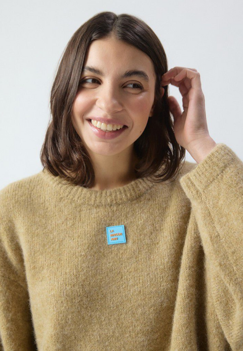 American Vintage East Boatneck Jumper - Sand Melange