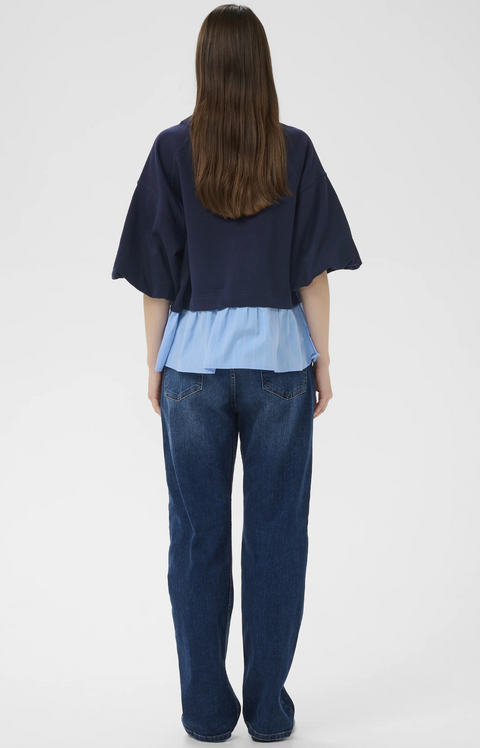 InWear Jersey Top - Navy