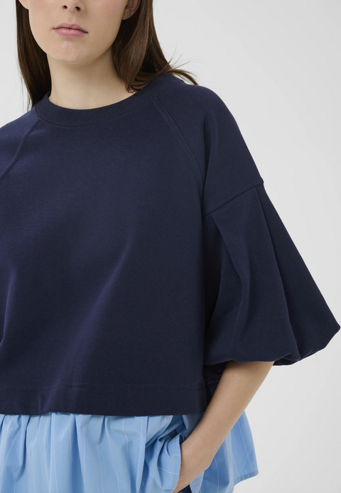 InWear Jersey Top - Navy