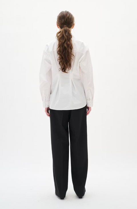 InWear Dallas Twist Front Shirt - White