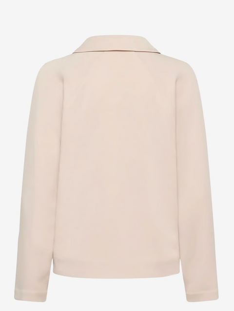 InWear Jersey Polo Top - Haze