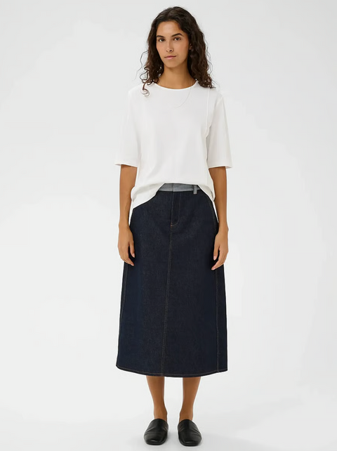 InWear Sophie Panelled T-Shirt - White