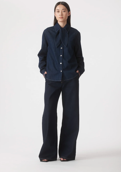 Outland Denim Monica LS Shirt - Afterdark