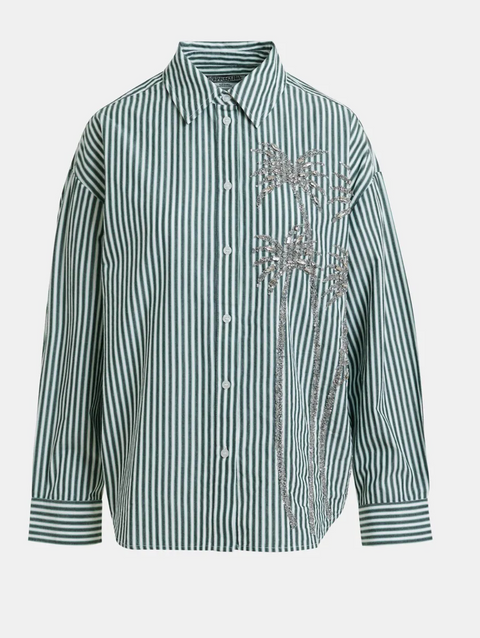 Essentiel Antwerp Kasper Shirt - Bottle Green