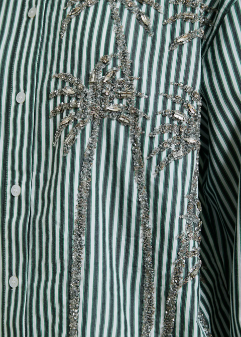 Essentiel Antwerp Kasper Shirt - Bottle Green