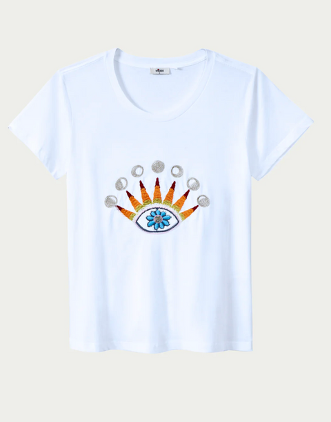 ME369 Sia Sunshine T-Shirt - White
