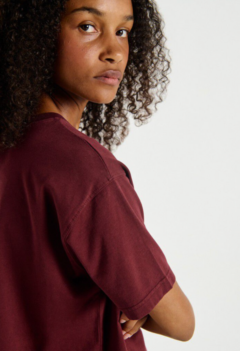 American Vintage Fizvalley T-Shirt - Vintage Burgundy