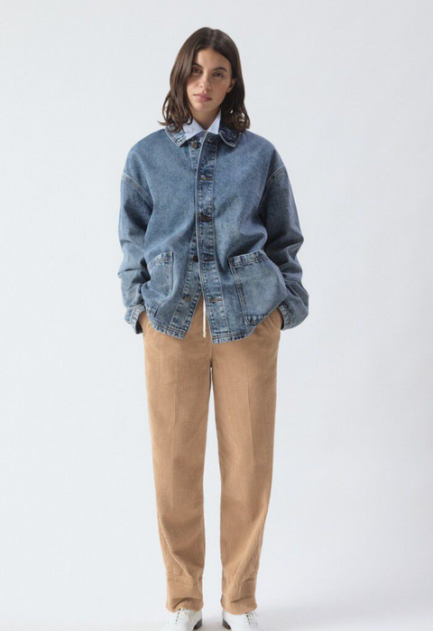 American Vintage Joybird Denim Jacket - Stone