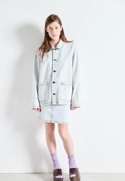 American Vintage Joybird Denim Jacket - Winter Bleached