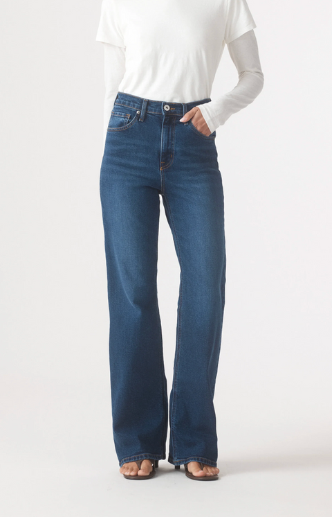 Outland Denim Cindy High Bootleg Jean - Tidal