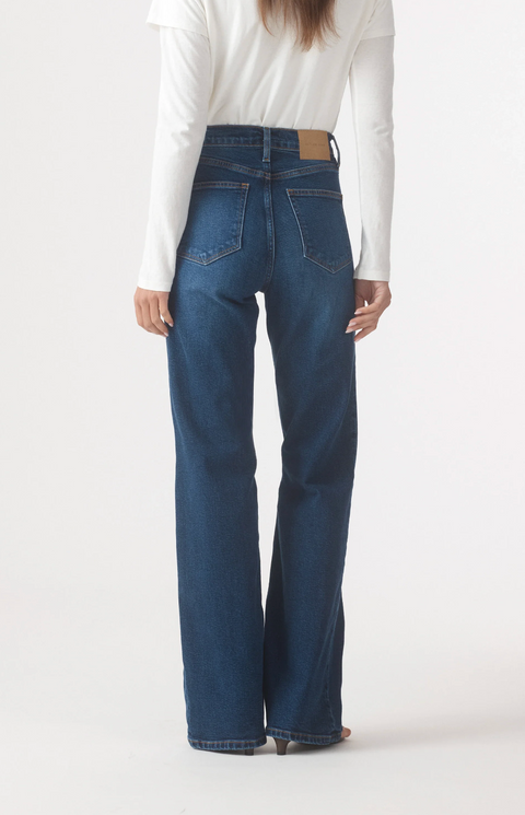 Outland Denim Cindy High Bootleg Jean - Tidal