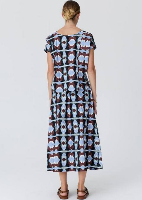 POL Clothing Thyra Reversible Tee - Thyra Print