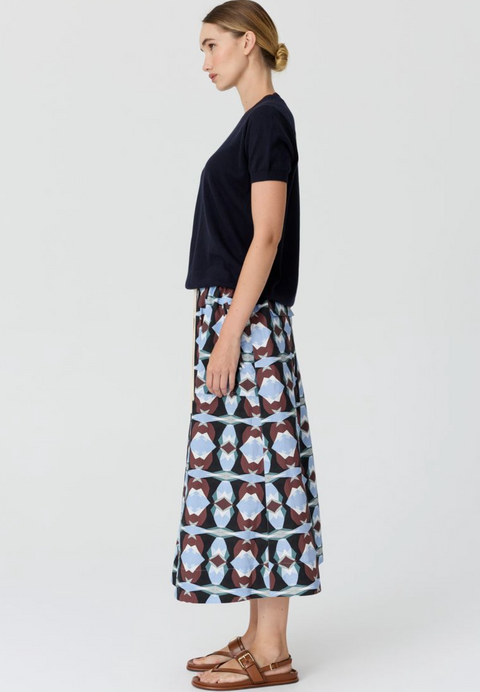 POL Clothing Thyra Skirt - Thyra Print