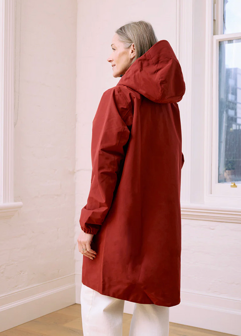 Amble Refuge Waterproof Jacket - Waratah