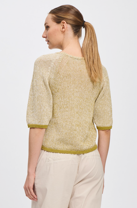 Transit Short Sleeve Knit - Olive
