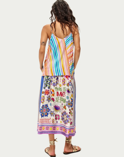 ME369 Vanessa Midi Skirt - Markers