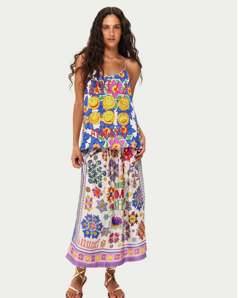 ME369 Vanessa Midi Skirt - Markers