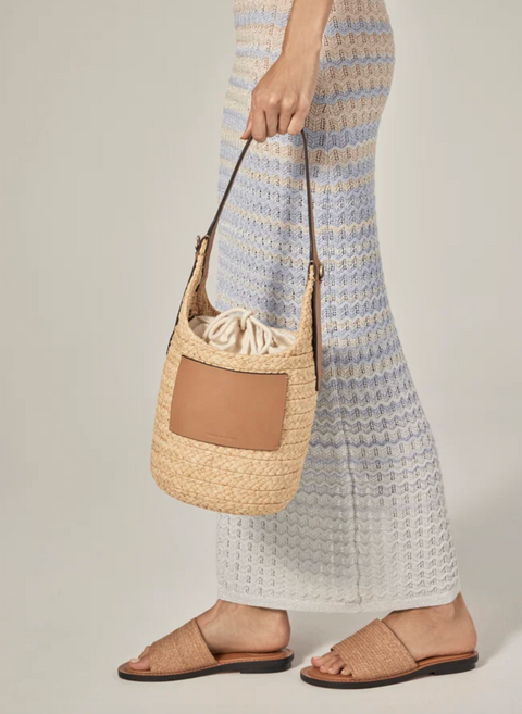 Helen Kaminski Nisida Bucket Bag - Natural/Caramel