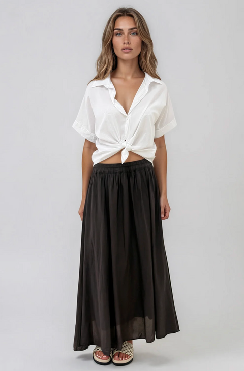 La Gemme Marta Skirt - Chocolate