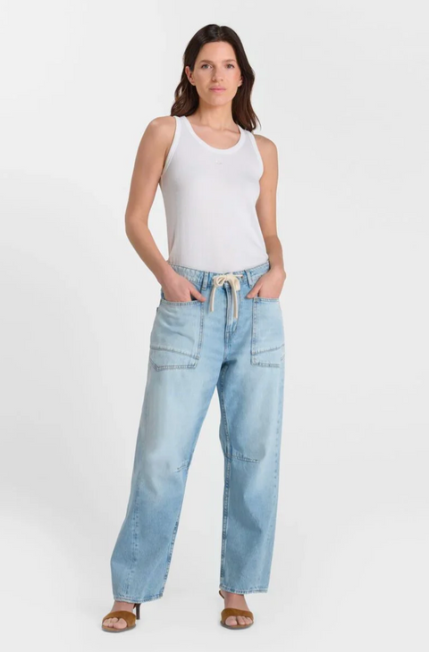 Le Temps Des Cerises Madie Jean - Light Denim