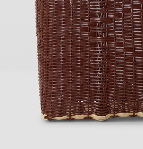Palorosa Small Basket - Chocolate
