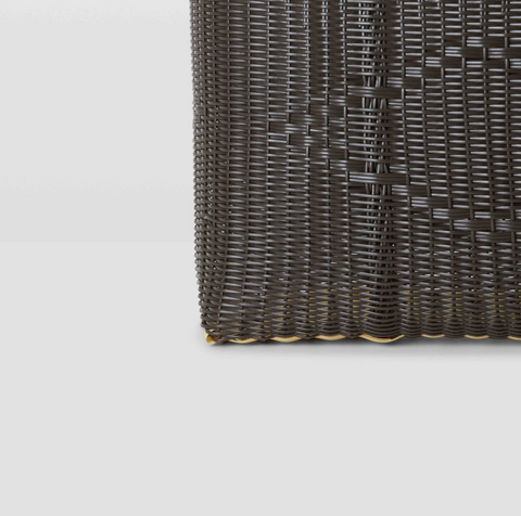 Palorosa Large Basket - Midnight Brown