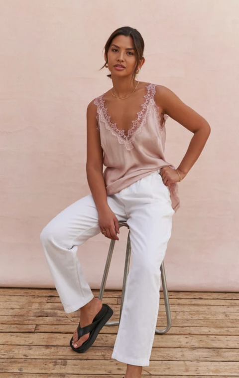 Charli London Solange Camisole - Blush