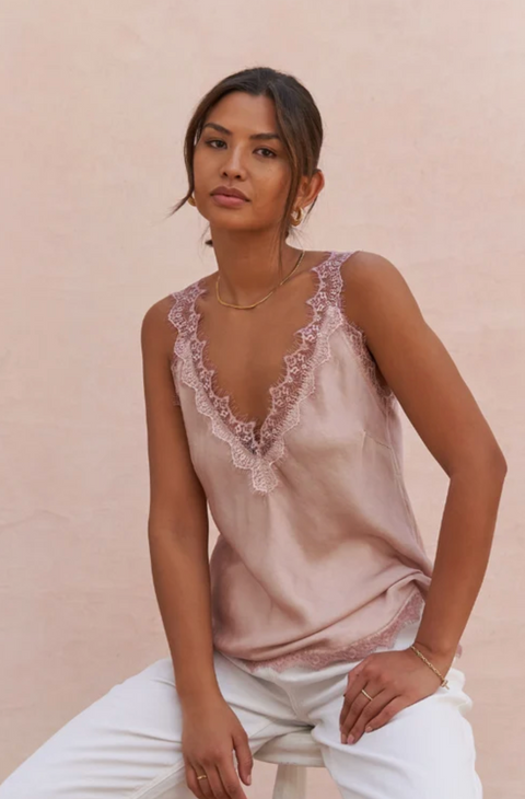 Charli London Solange Camisole - Blush