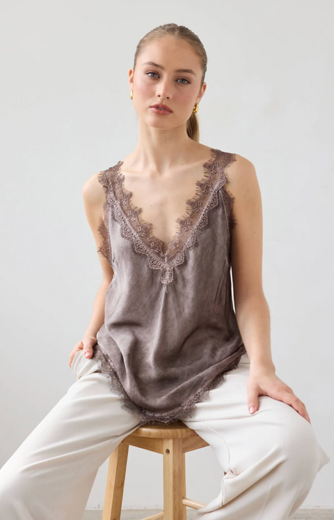 Charli London Solange Camisole - Espresso