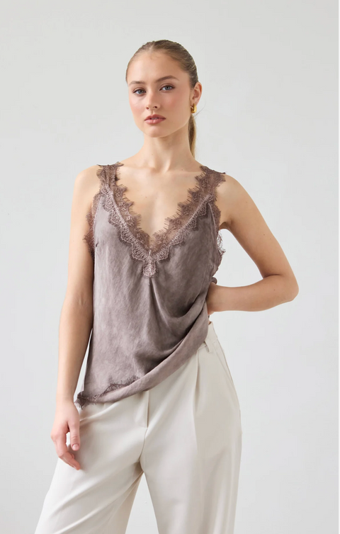 Charli London Solange Camisole - Espresso