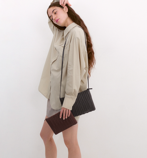Palorosa Small Clutch - Chocolate