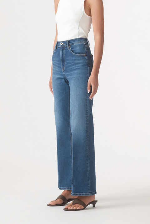 Outland Denim Cindy High Bootleg Jean 29" - Sky