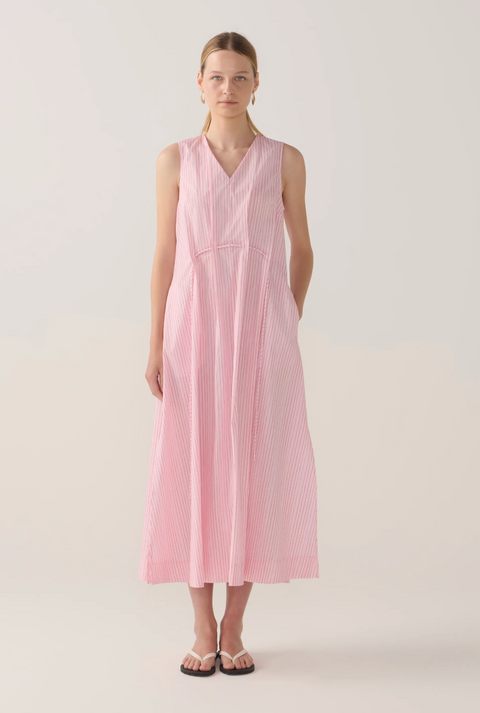 Foemina Frankie Dress - Lolly Stripe Poplin