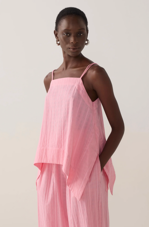 Foemina Imogen Pant - Watermelon Check Cotton