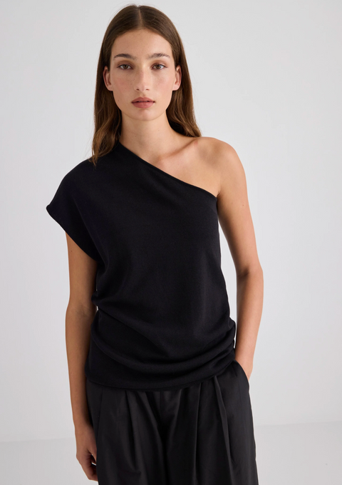 Laing Home Signe Top - Black