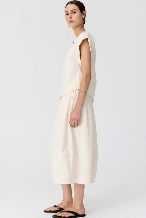 POL Clothing Alma Top - Pebble