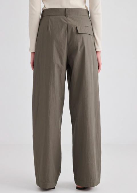 Laing Home Sofia Pleat Trouser - Slate