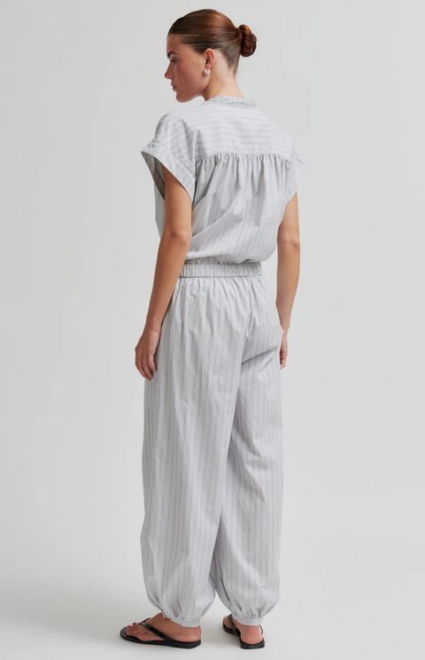 Second Female Sarisa Stripe Top - Cashmere Blue