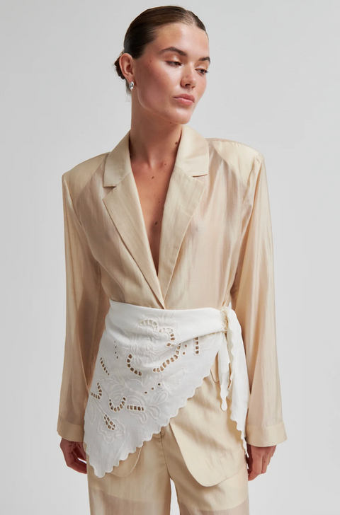 Second Female Vilea Hip Scarf - Eggnog