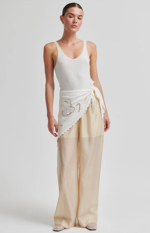 Second Female Vilea Hip Scarf - Eggnog
