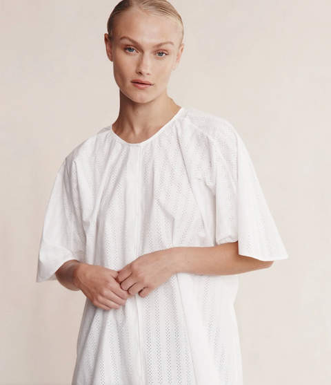 Marle Liberty Short Sleeve Shirt - Ivory