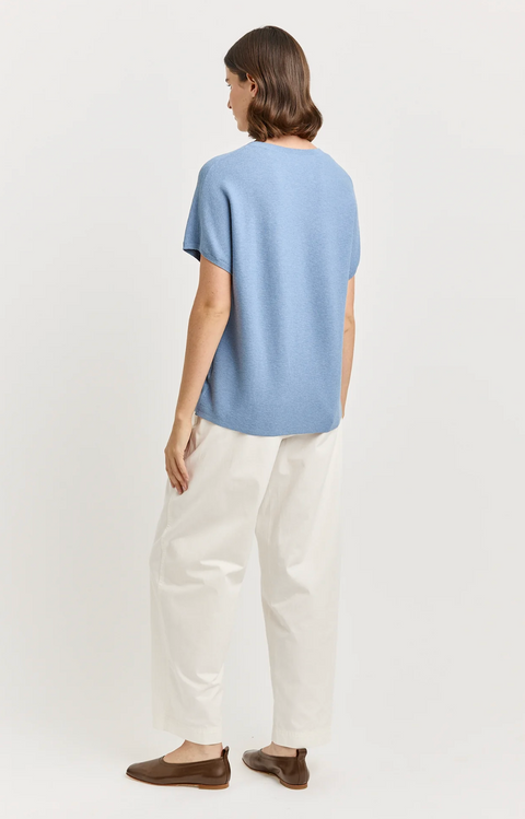 Toorallie Links Cap Sleeve Top - Mist