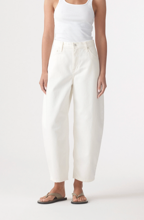 Outland Denim Freddy High Barrel Jean - Bone