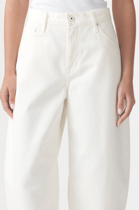 Outland Denim Freddy High Barrel Jean - Bone