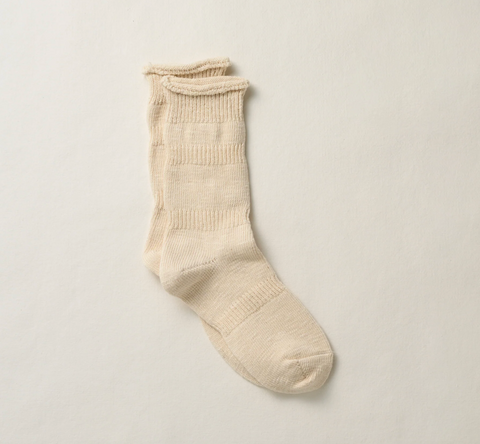 Yahae Organic Cotton "Ploot" Socks - Natural