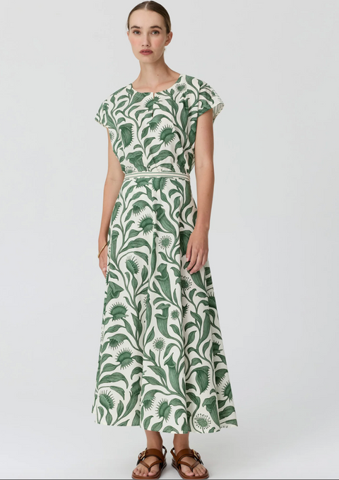 POL Clothing Botanica Skirt - Botanica Print