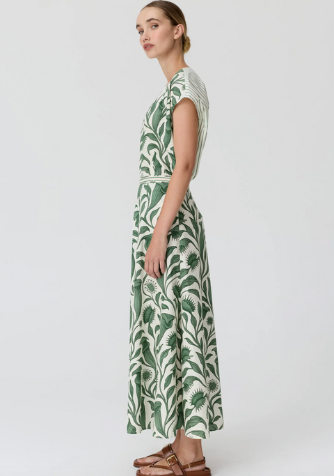 POL Clothing Botanica Skirt - Botanica Print