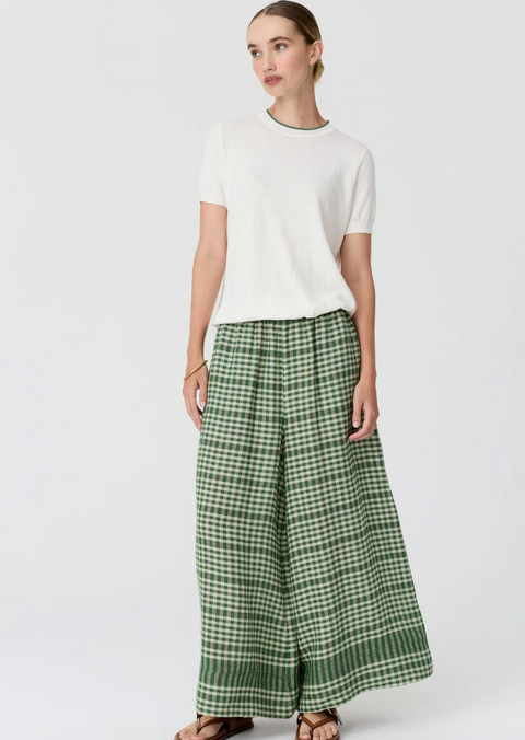 POL Clothing Lume Pant - Gingham