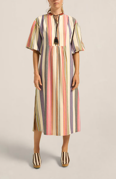 Ilio Nema Circe Dress - Voula Stripe